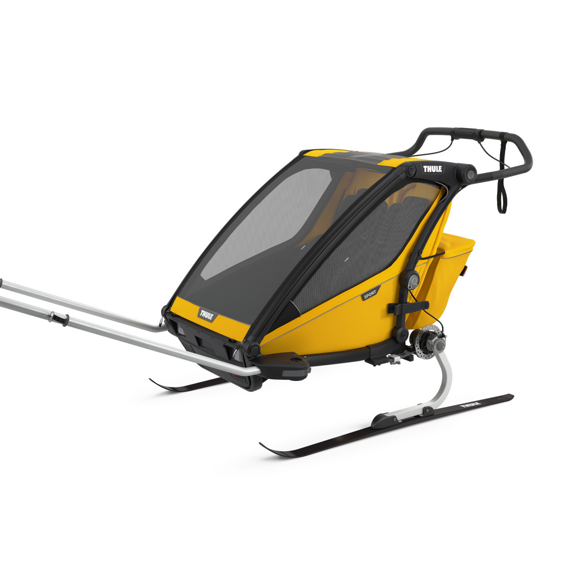 Thule Chariot Sport 2 Trailer Spectra Yellow Velonova